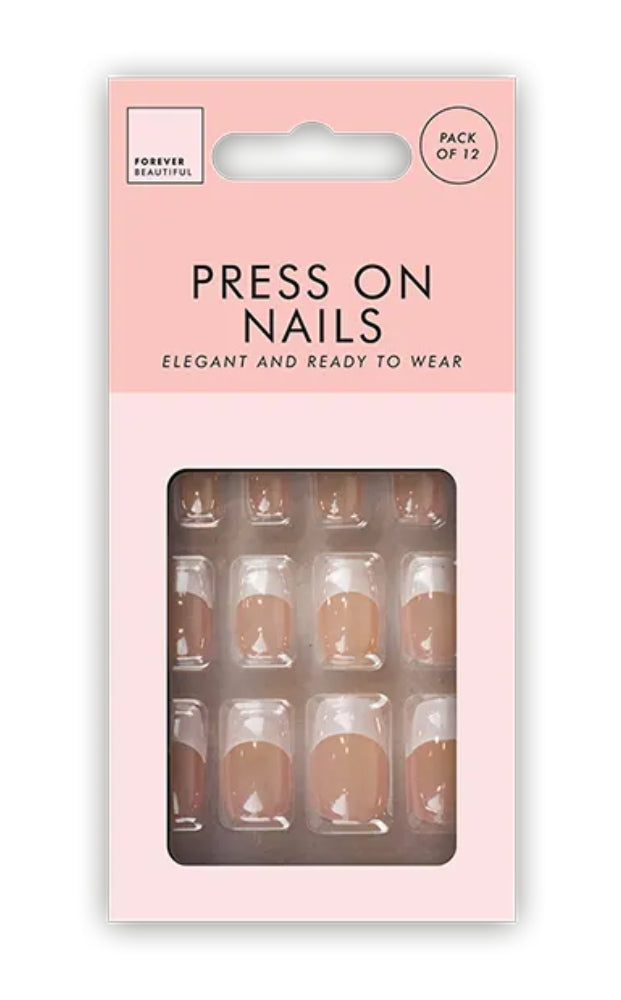 Glue-on Nails - 12pcs