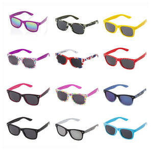 Kids Plastic Neon Sunglasses - Assorted Colours