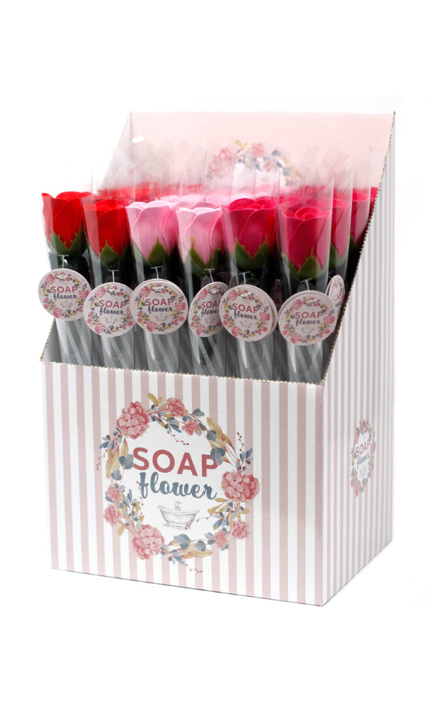 Valentine's/Mothers Day Rose Soap in Display Box