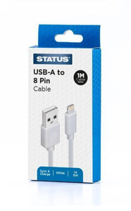 USB to 8 Pin Sync & Charge Cable for iPhone (1m)