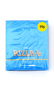 Rizla Blue King in Display Box UK Wholesale Smoking Accessories