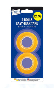 Easy Tear Clear Tape - 2pcs
