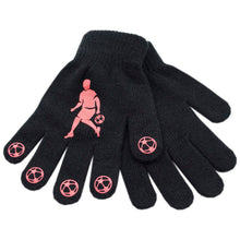 Load image into Gallery viewer, Boys Thermal Magic Gloves w/Football Design (One Size) - Assorted Colours/Designs
