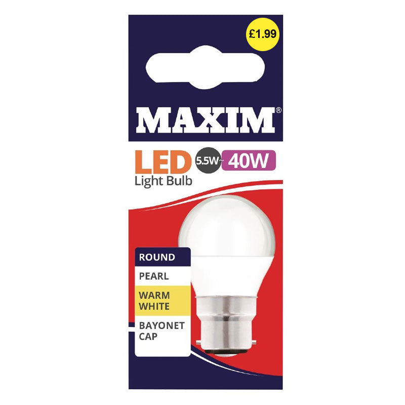 LED Light Bulb - 6W~40W - Bayonet Cap