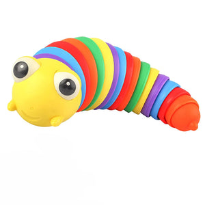 Wriggly Fidget Toys in Display Box - Assorted Colours