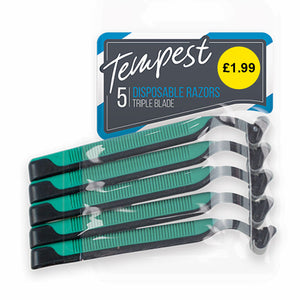 Disposable Razors (Triple Blade) - 5pcs