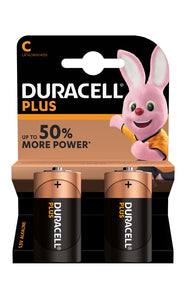 Duracell Plus Alkaline C Batteries UK Wholesale