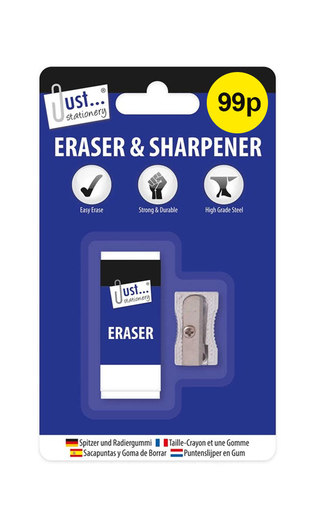 Eraser & Pencil Sharpener