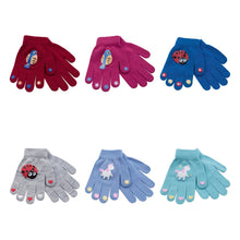 Load image into Gallery viewer, Girls Thermal Magic Gloves with Cute Design (One Size) - Assorted Colours/Designs
