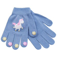 Load image into Gallery viewer, Girls Thermal Magic Gloves with Cute Design (One Size) - Assorted Colours/Designs
