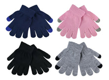 Load image into Gallery viewer, Kids Phone Touch Screen Stretch Gloves (One Size) - Assorted Colours
