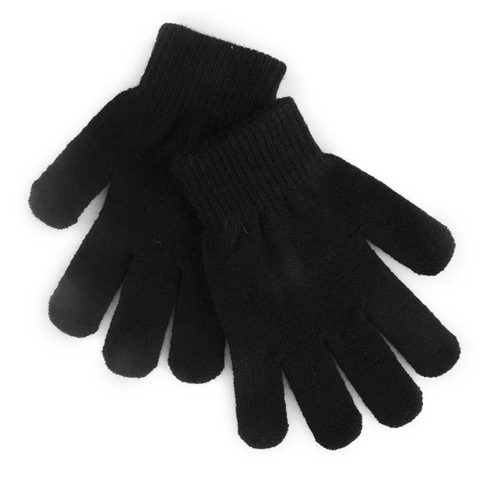 Kids Thermal Magic Gloves (One Size) - Black