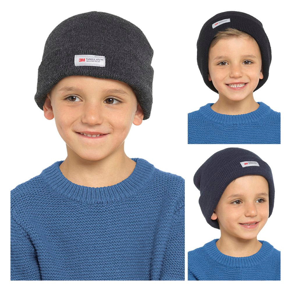 Kids Thinsulate Acrylic Hats (One Size) - Assorted Colours