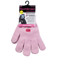 Load image into Gallery viewer, Ladies Phone Touch Screen Stretch Gloves (One Size) - Assorted Colours
