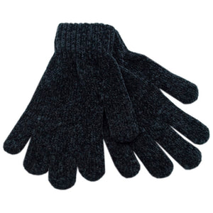 Ladies Thermal Chenille Magic Gloves (One Size) - Assorted Colours