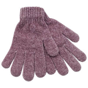 Ladies Thermal Chenille Magic Gloves (One Size) - Assorted Colours