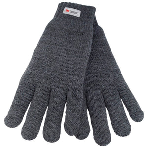 Ladies Thinsulate Knitted Gloves (One Size) - Assorted Colours