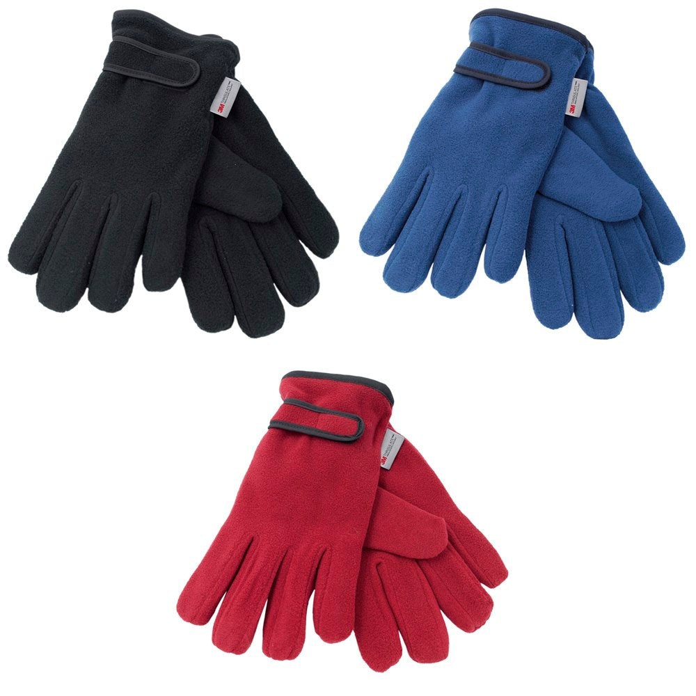 Ladies Polar Fleece Gloves (One Size) - Assorted Colours