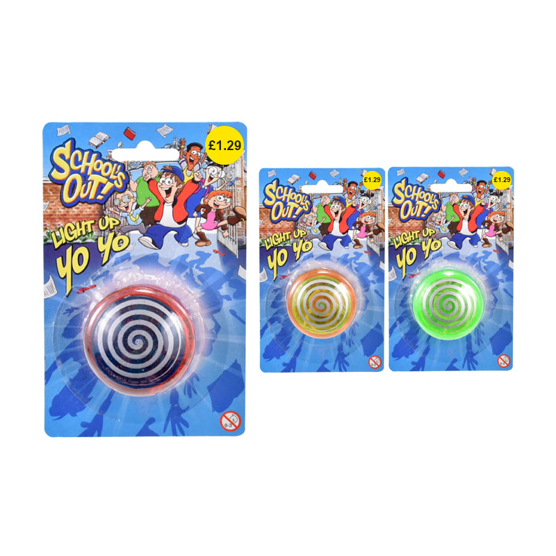 Yo-Yo (Light Up) - Assorted Colours