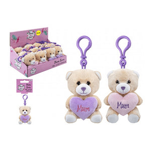 Mum Bear Clips in Display Box - Assorted Colours