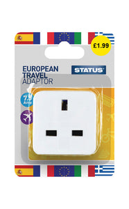 Plug Adapter (Euro Travel)