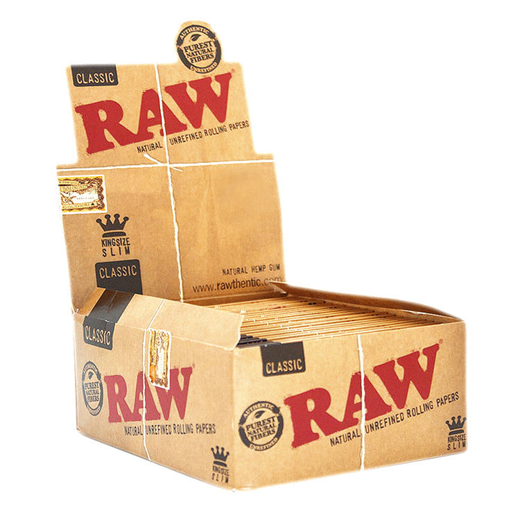 Raw Papers Kingsize Slim in Display Box