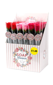 Valentine's/Mothers Day Rose Soap in Display Box