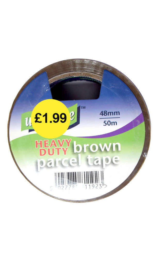 Ultratape Heavy Duty Brown Parcel Tape (48mm x 50m)