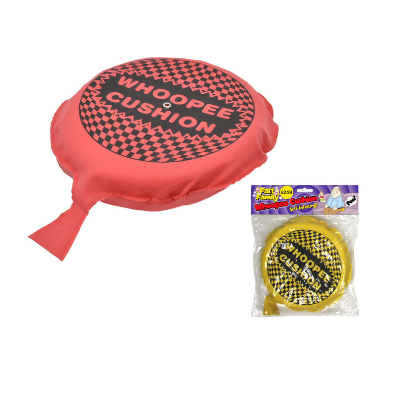 Whoopee Cushion (Self Inflating) - Assorted Colours
